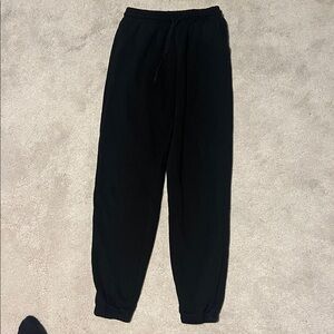size xs black joggers